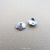 Fine Silver 9mm Shell Printed Bead Cap (Pack of 6)