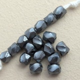 Fine Silver 4mm Twist Beads